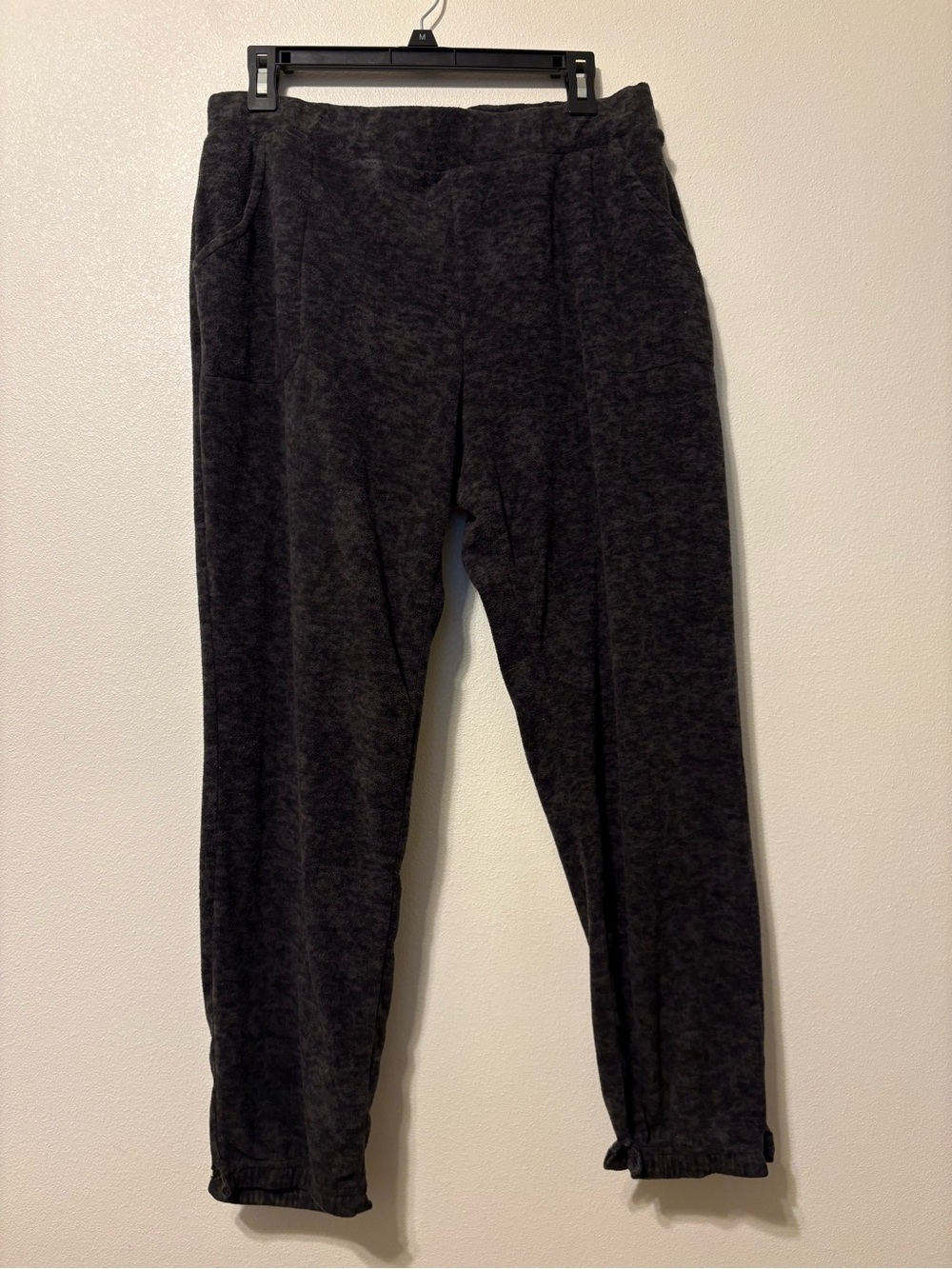 Cuddl Duds Dark Charcoal Soft Knit Jogger Pants